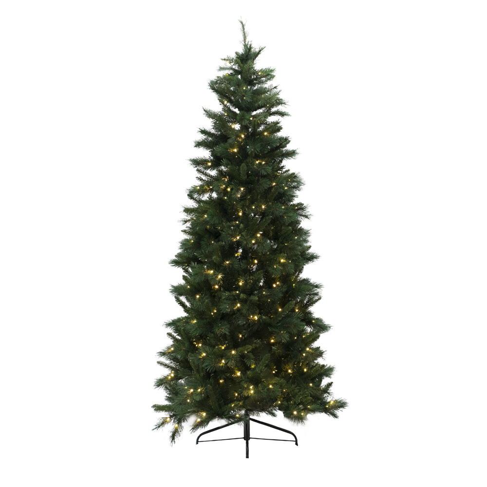 TREE SLIM COUNTRY PINE 7'/879T 350L-LED WARM WHITE LIGHTS - Christmas ...