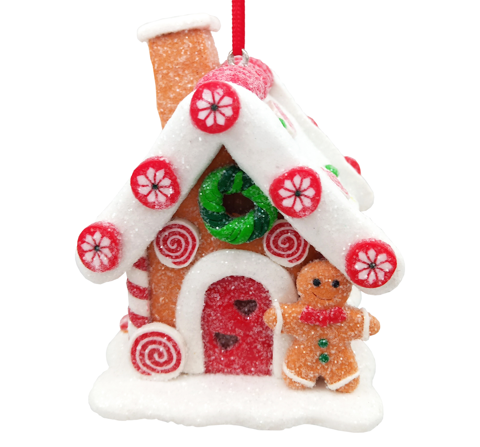 ORN GINGERBREAD HOUSE 2.5